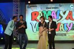 Prabhu Deva, Shruti Haasan, Girish Taurani at Rammaiya Vastavaiya music launch in Mumbai on 15th May 2013 (202).JPG